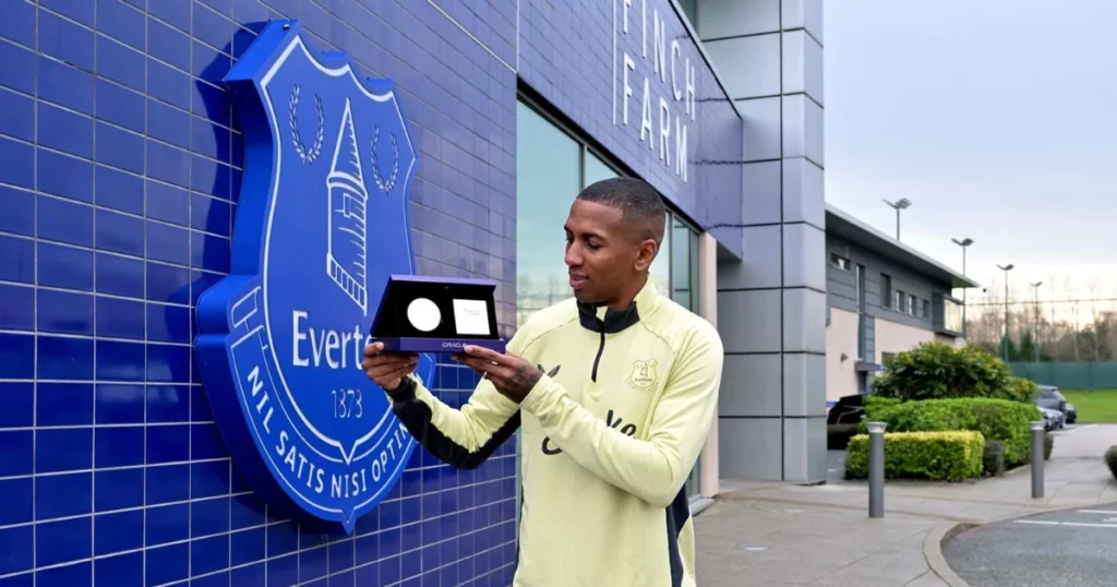 Everton's Ashley Young