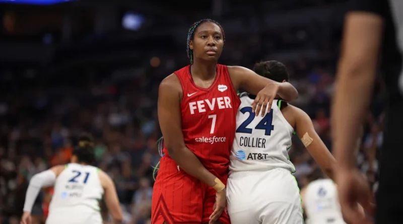 Indiana Fever player Aliyah Boston