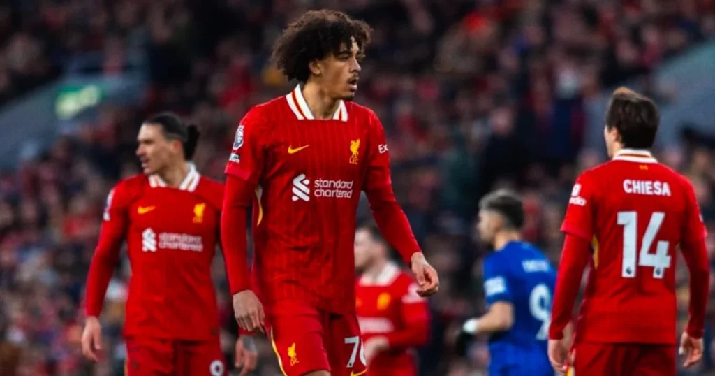 Jayden Danns for Liverpool