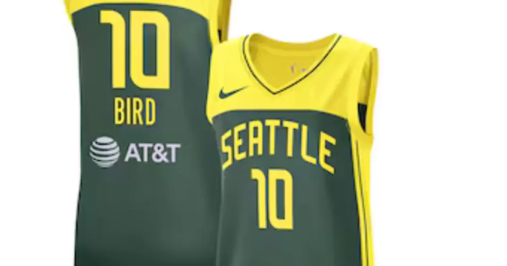 Seattle Storm's Sue Bird Jersey