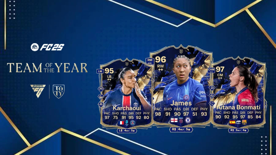 EA FC 25 TOTY Women's Starting XI