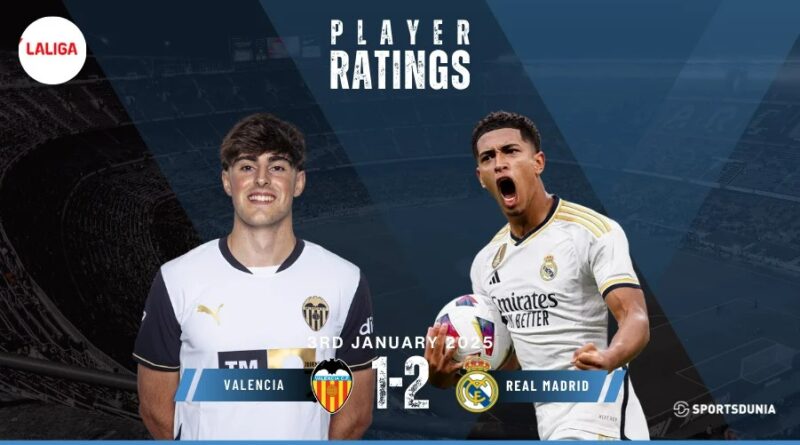 Valencia vs Real Madrid Player Ratings