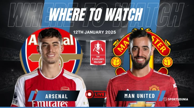 Where to watch Arsenal vs Manchester United