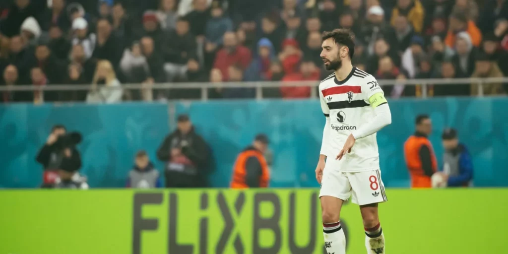 Bruno Fernandes in the game