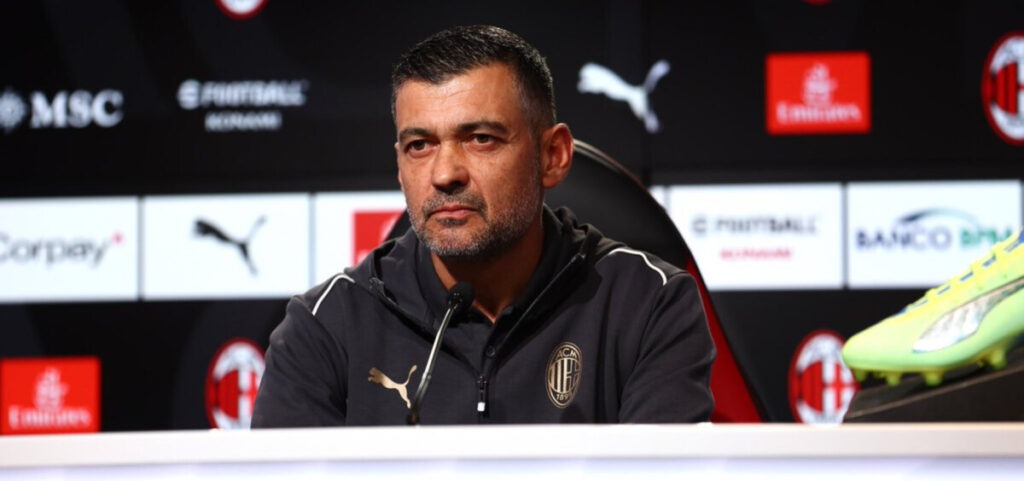 AC Milan manager Sergio Conceicao