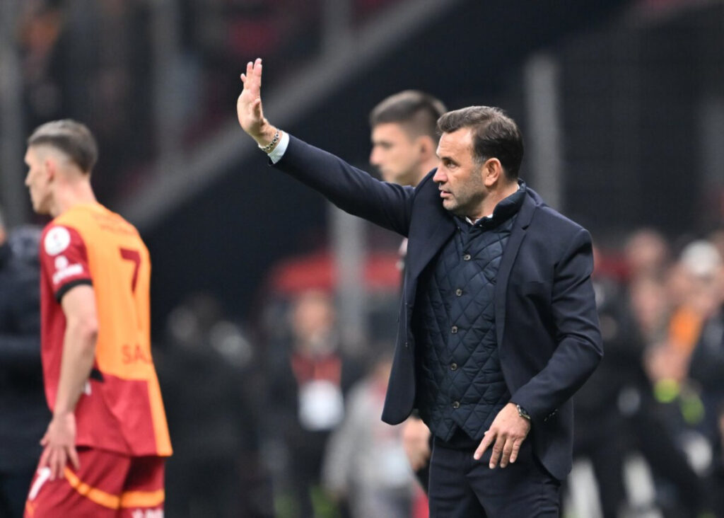 Okan Buruk, the head coach of Galatasaray 