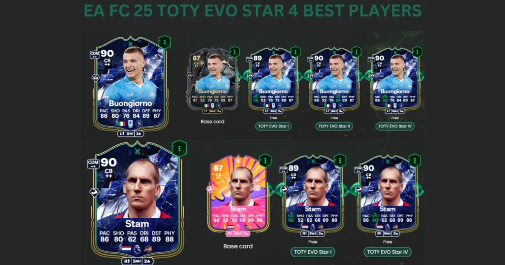 TOTY EVO Star 4 Evolution