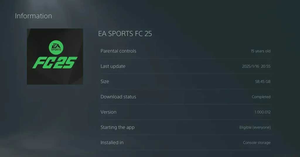 EA FC 25 Gameplay Refresh Update