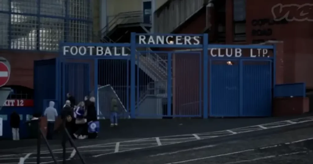 Still from "Football's Most Dangerous Rivalry"