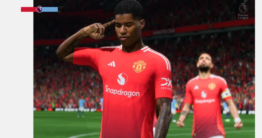 Rashford Celebration