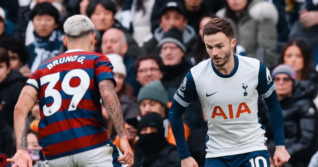 James Maddison of Spurs