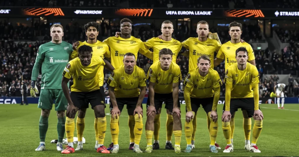 IF Elfsborg lineup against Tottenham Hotspur