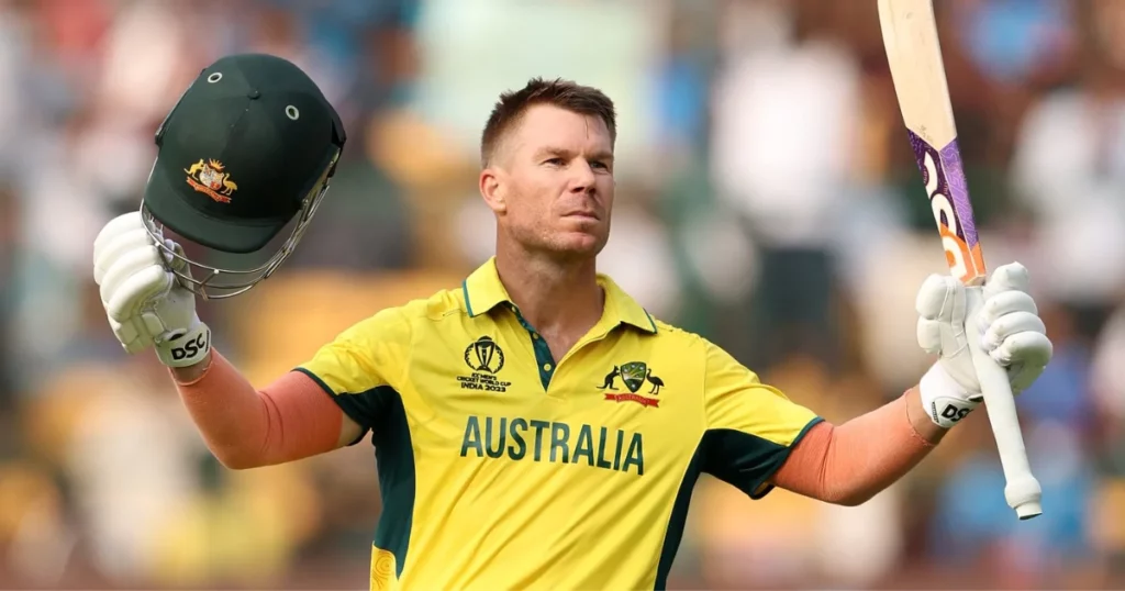 David Warner for Australia