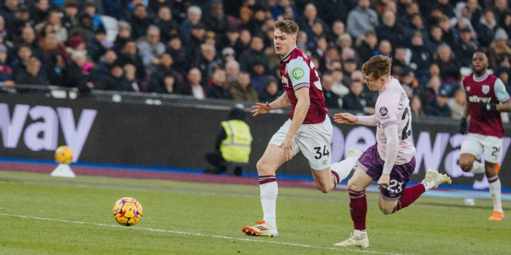 Evan Ferguson had a superb second half for the Hammers against Brentford
