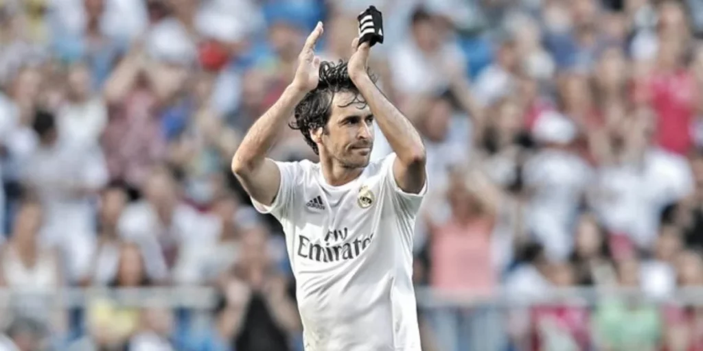 Raul during his spell at Real Madrid