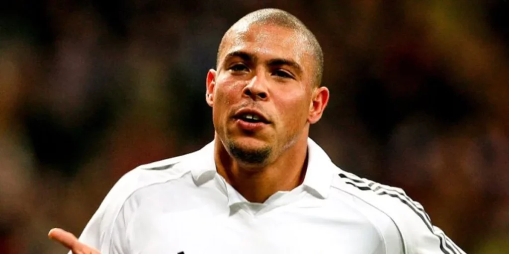 Ronaldo Nazario during his spell at Real Madrid