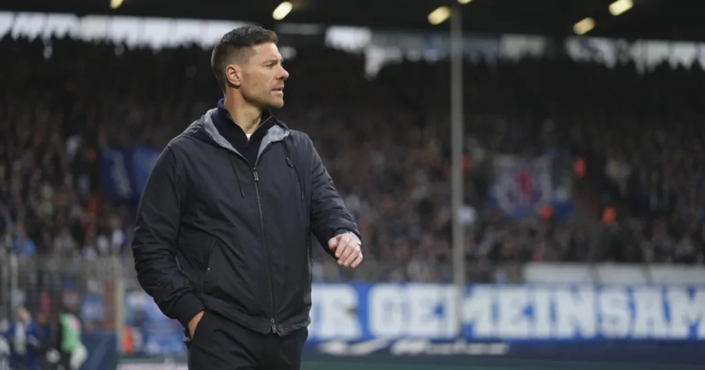Leverkusen manager Xabi Alonso