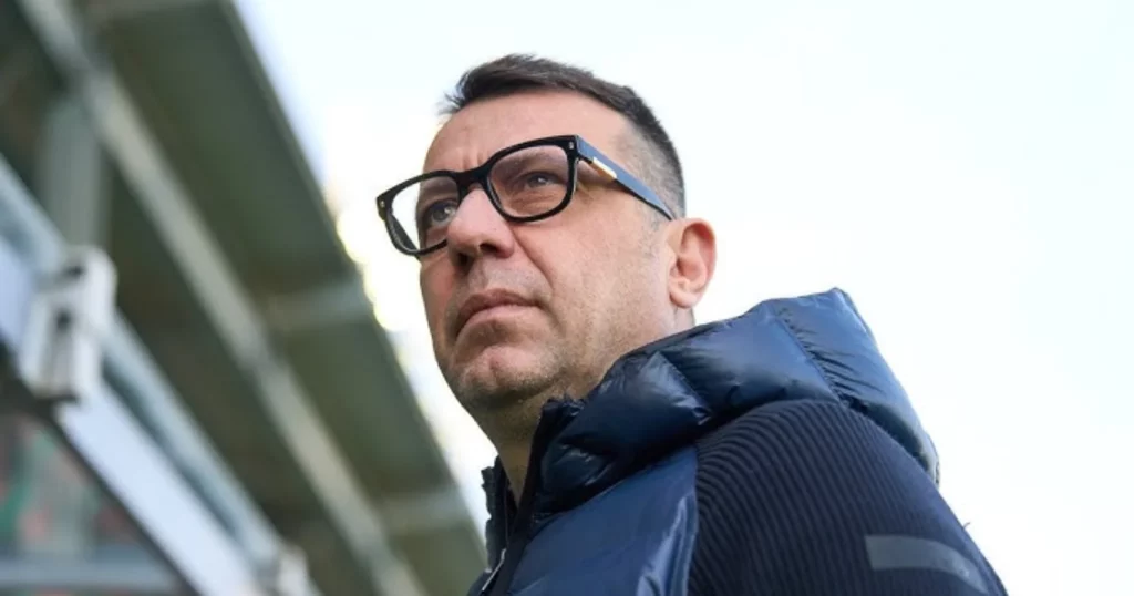 Empoli manager Roberto D'Aversa