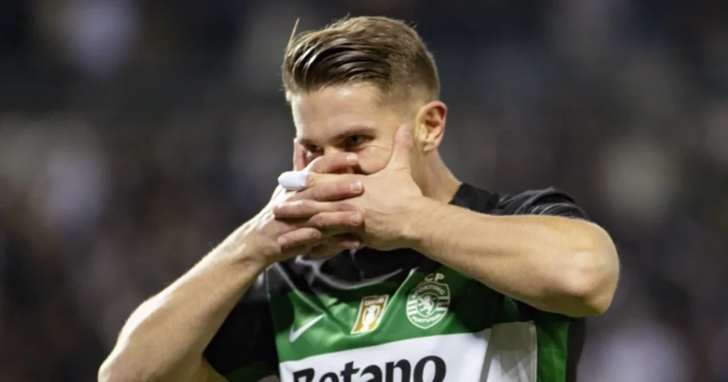 Sporting striker Viktor Gyokeres