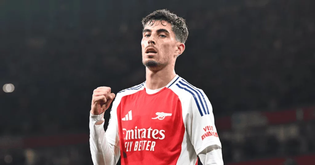 Arsenal striker Kai Havertz