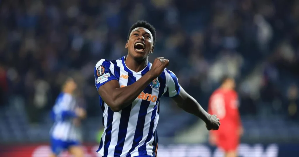 Porto striker Samu Omorodion