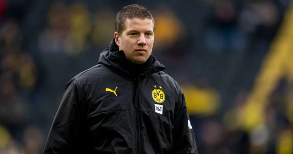 Dortmund manager Mike Tullberg