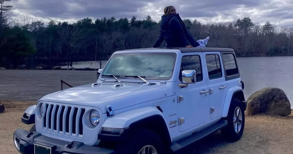 Aaliyah Edwards Jeep Wrangler