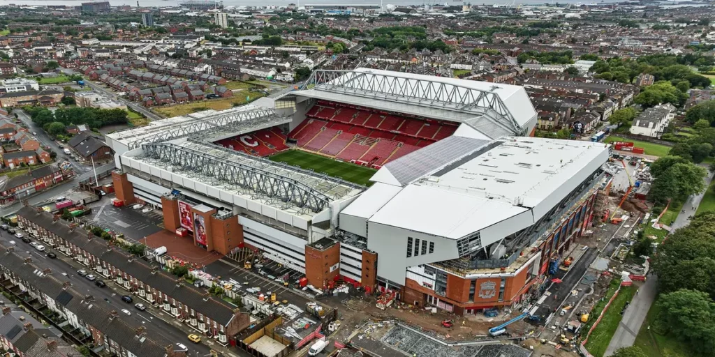 The Anfield Stadium (Image Credits- @AnfieIdExpress)