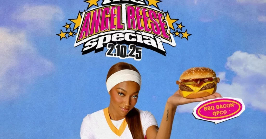 Angel Reese McDonald Ad