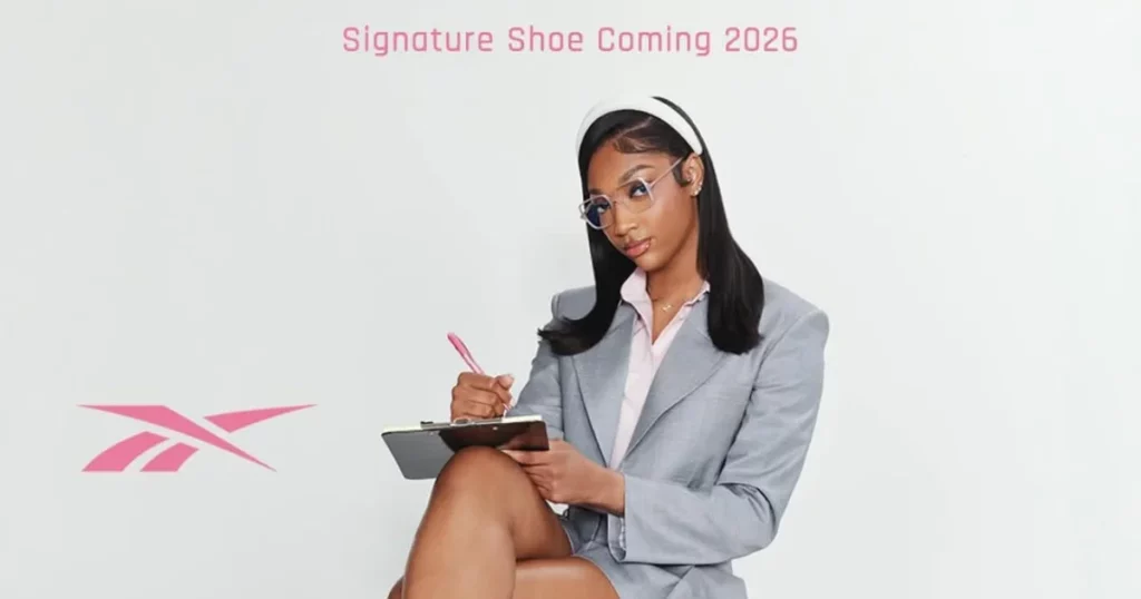 Angel Reese in Reebok Advertisement