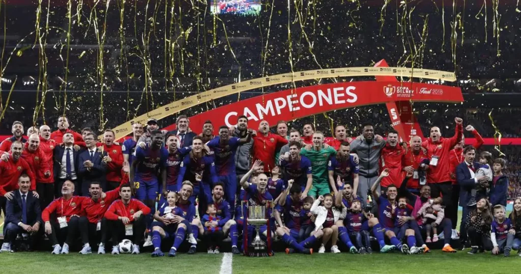 Copa del Rey winners, Barcelona