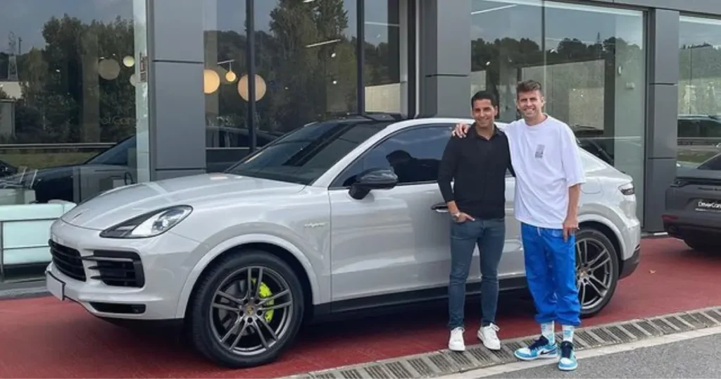 Gerard Pique's car collection