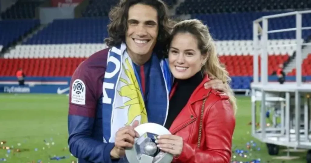 Edinson Cavani wife, girlfriend