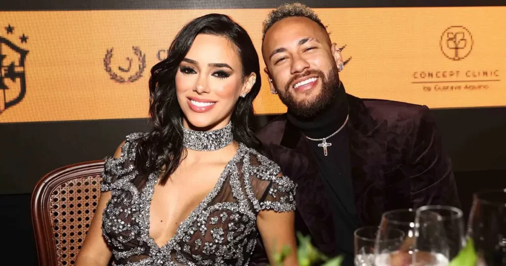 Neymar Jr and his partner Bruna Biancardi