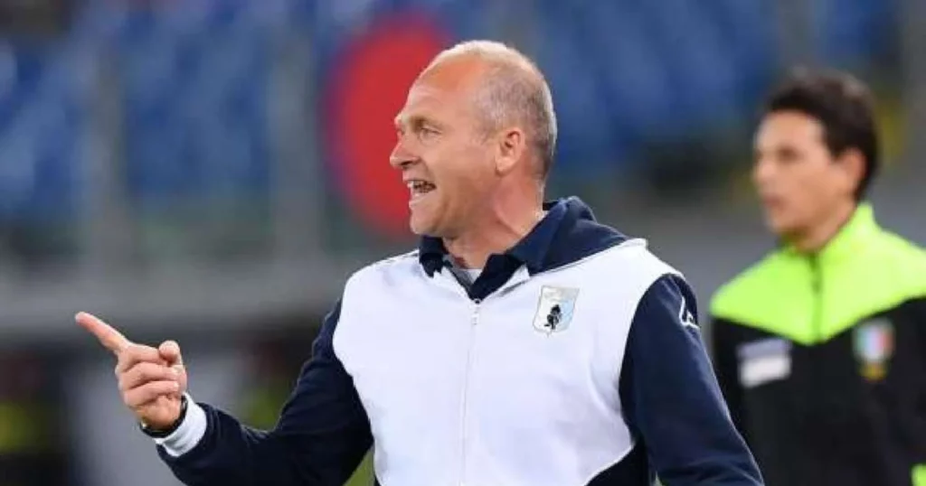 PAOK manager Castorina.