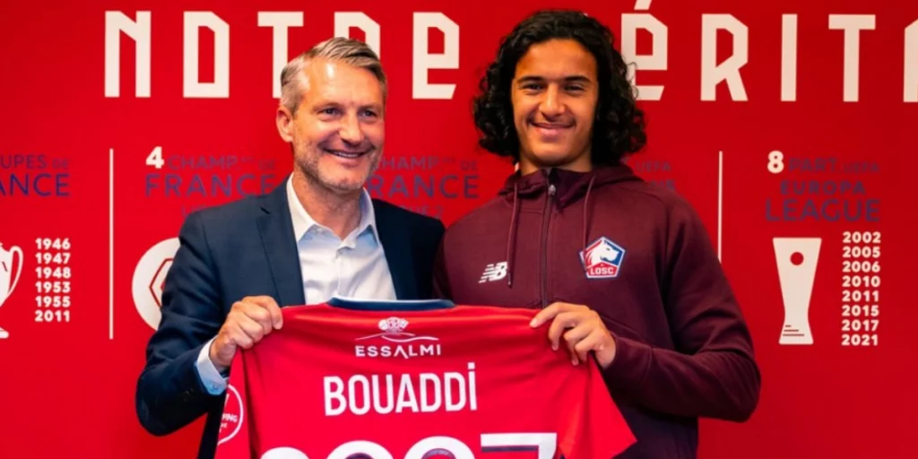 Jaime Barroso with his agent