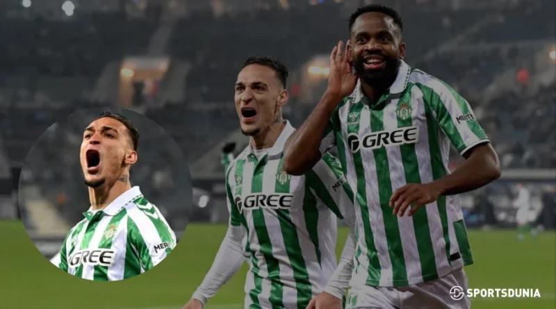 "In my heart I knew...": Antony thrilled after scoring in Real Betis victory