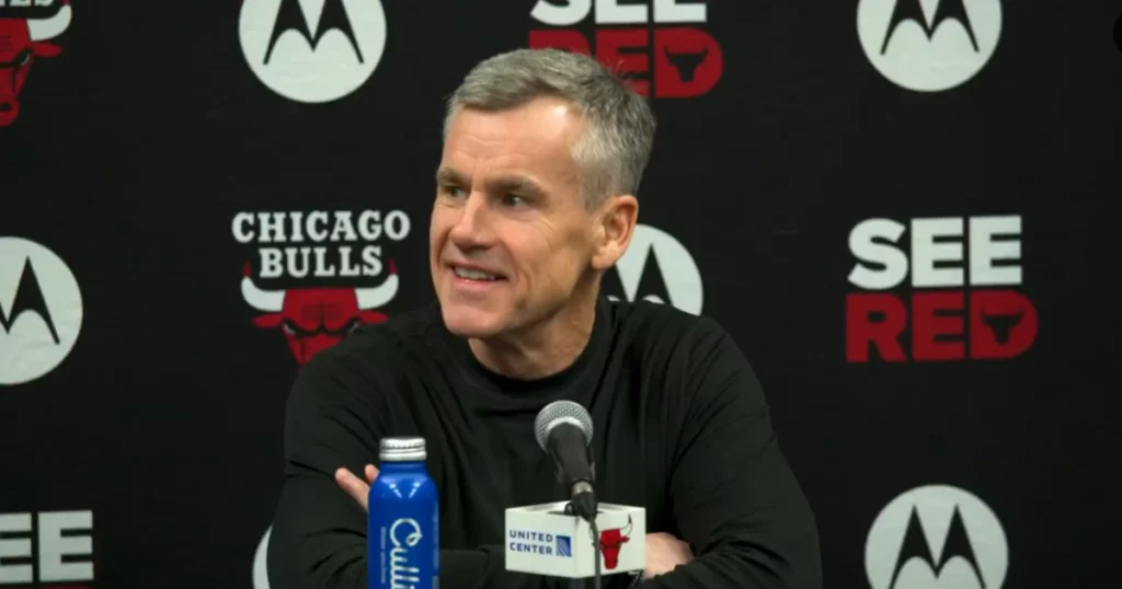 Chicago Bulls Head Coach Billy Donovan