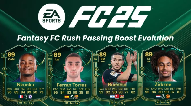 EA FC 25 Fantasy FC Rush Passing Boost Evolution