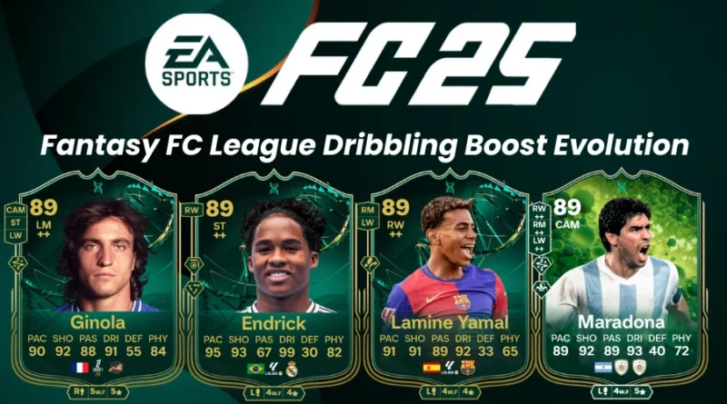 EA FC 25 Fantasy FC League Dribbling Boost Evolution