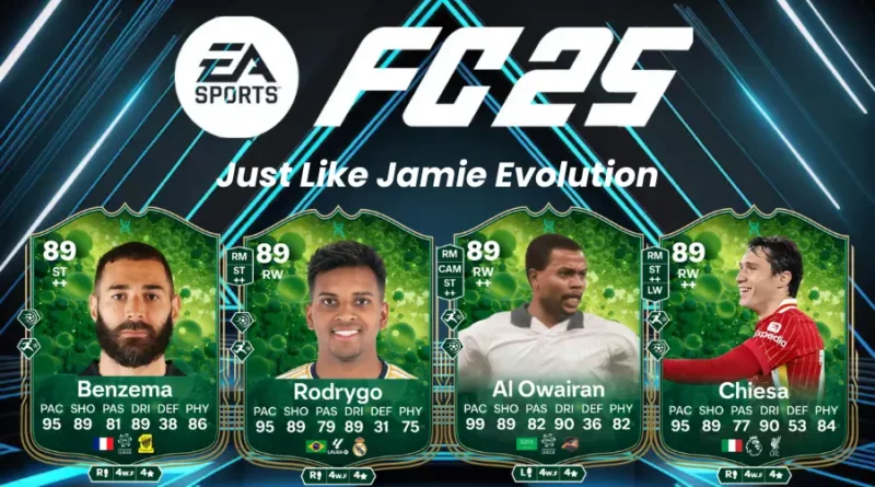 EA FC 25 Just Like Jamie Evolution