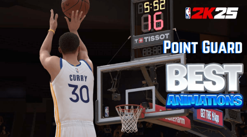 NBA 2K25 Mycareer PG Best Animations