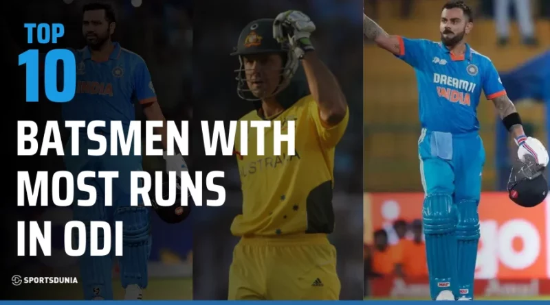 most runs in ODI's