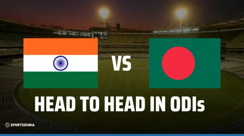 IND vs BAN Head to Head records