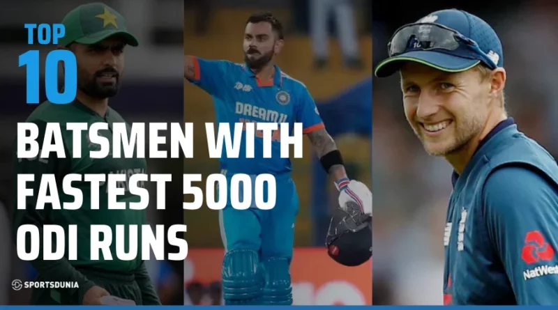 Fastest 5000 ODI Runs