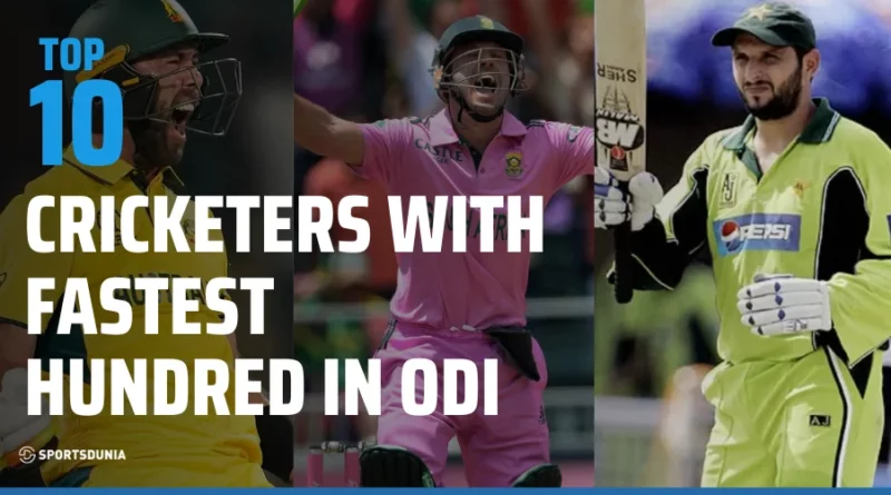 Fastest Hundred in ODI