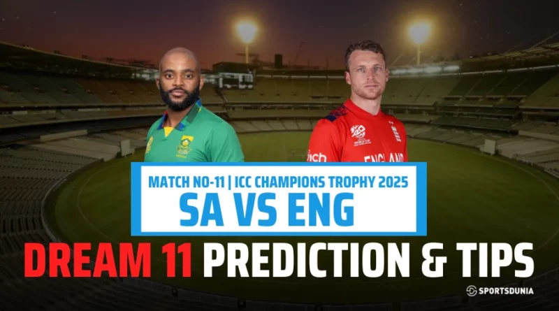 SA vs ENG Dream11 Prediction