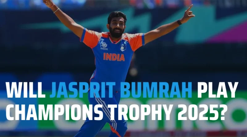 Jasprit Bumrah for champions trophy