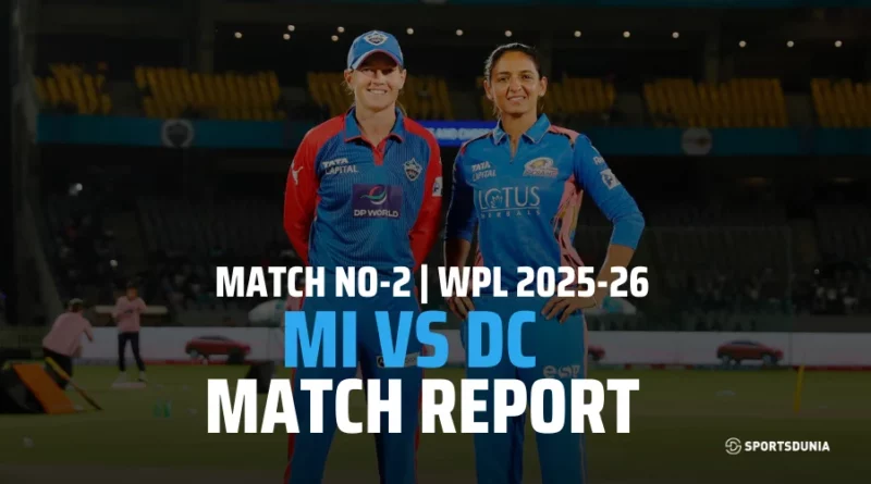 MI-W vs DC-W Match Report
