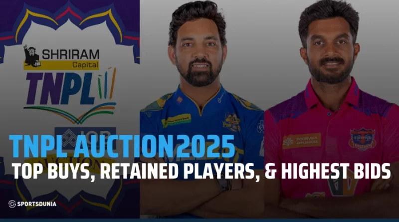 TNPL Auction 2025